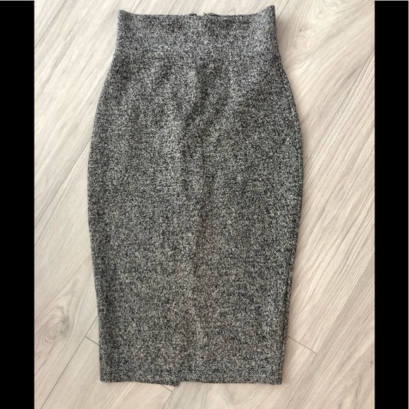 Bebe Tweed Peplum tank & Midi Skirt - Picture 5 of 6